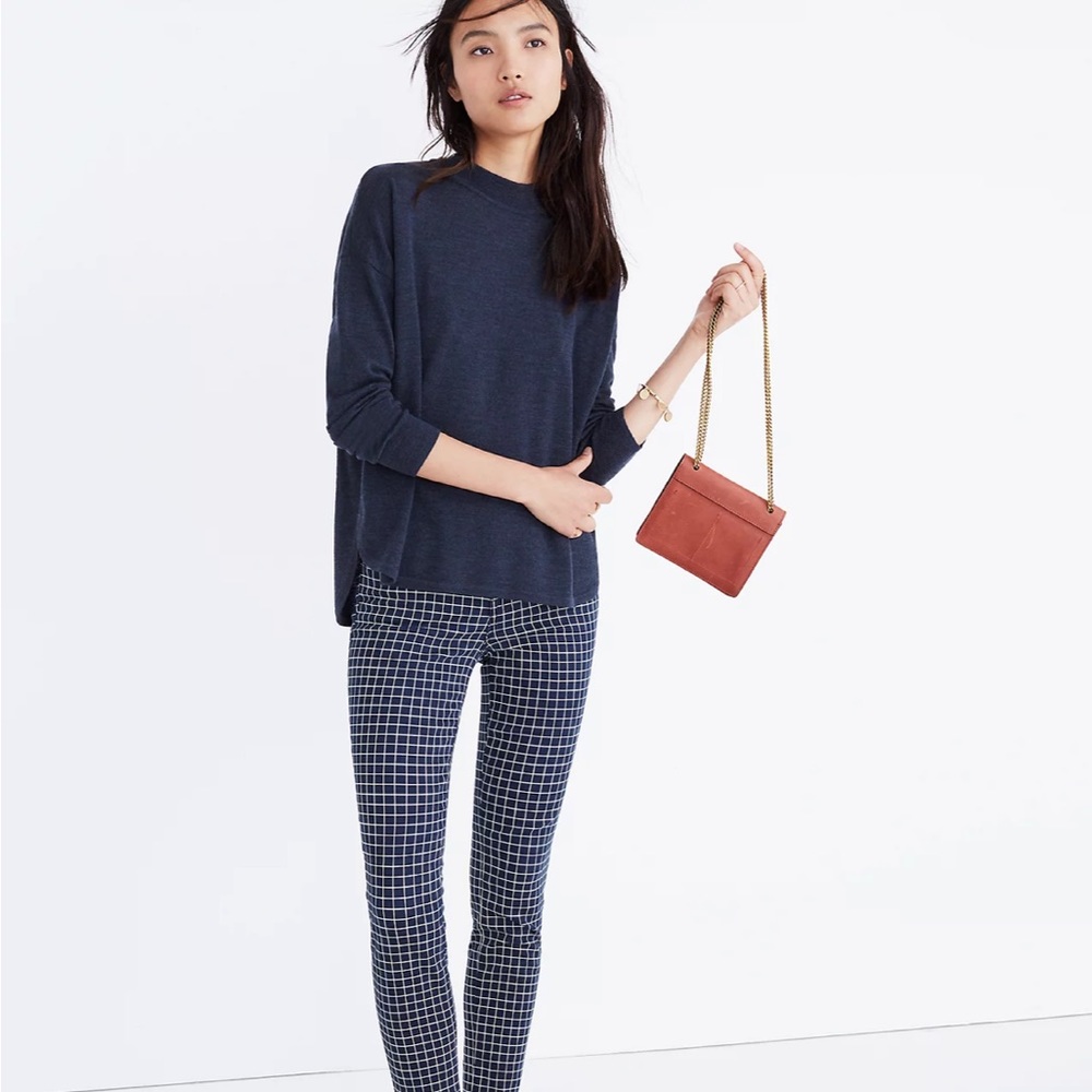 Madewell Mockneck Boxy Pullover Sweater Size M - Picture 5 of 7